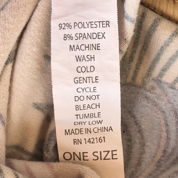 One Size Printed Leggings - Picture 5 of 6